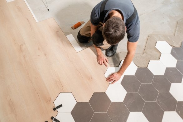 Flooring installation services in Boise